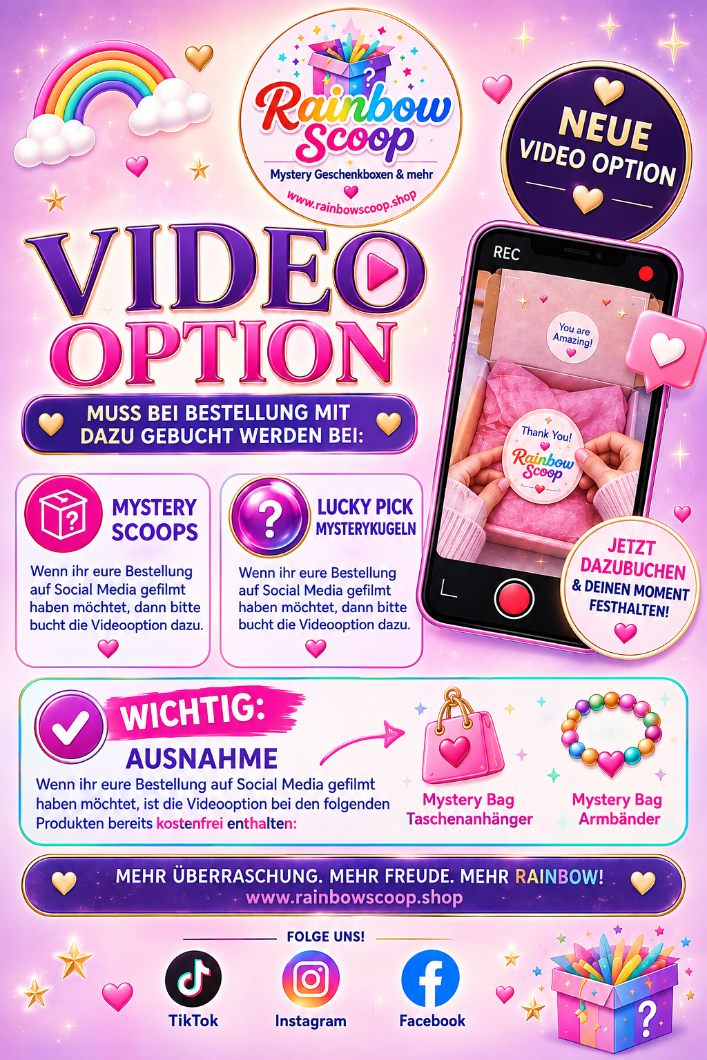 🌈 Order Packing Video Mystery Scoops und Mysterykugeln🎬✨